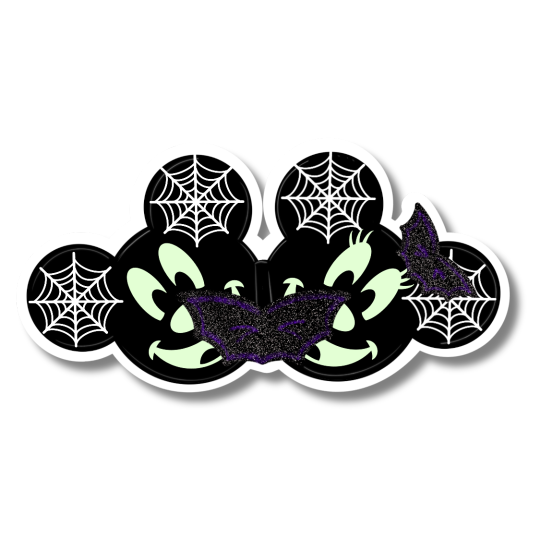 Stickers Mickey Minnie vampire